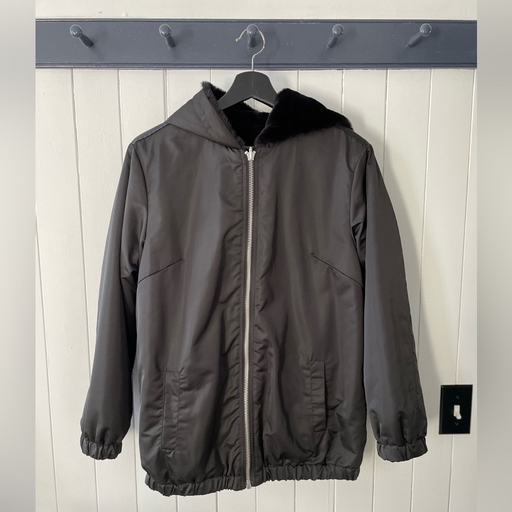 American Eagle Reversible Black Jacket - image 1